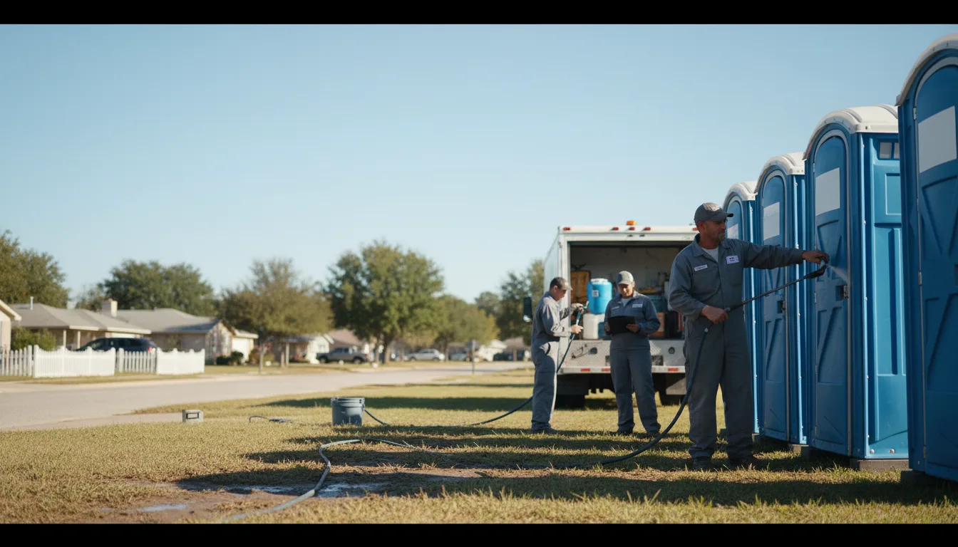 Long-Term Portable Toilet Rental in Henry, TN near me
